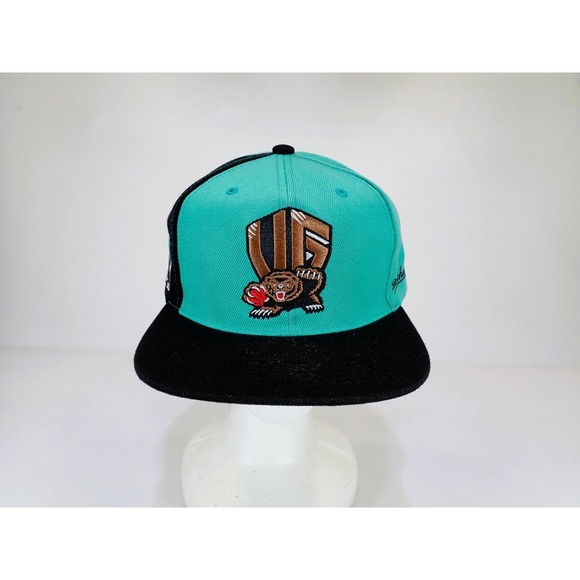 Mitchell & Ness Other - Mitchell & Ness Vancouver Grizzlies Snapback Hat Teal Black NBA Basketball